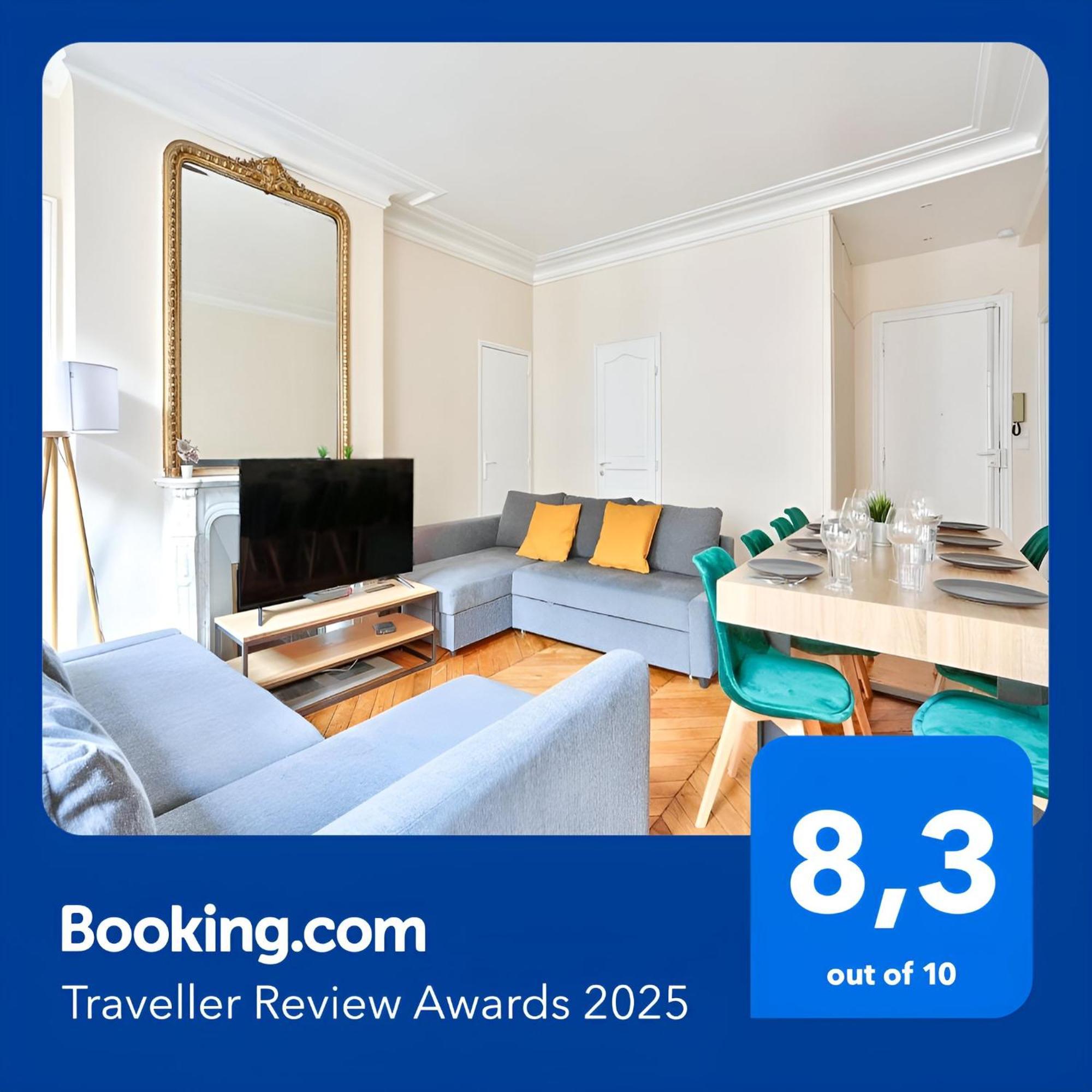 Arc De Triomphe Superbe Appartement Paris Free Netflix Екстер'єр фото